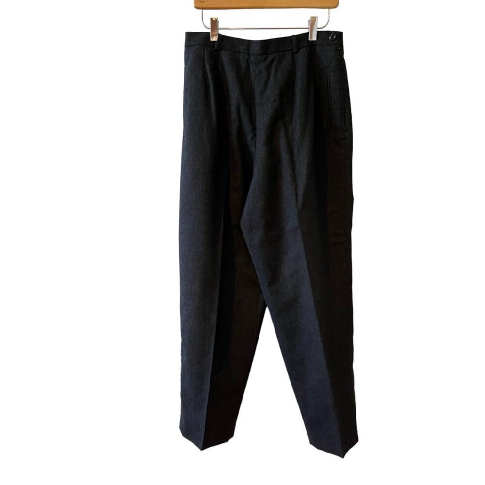 100% Wool Talbots Women's Charcoal Pants